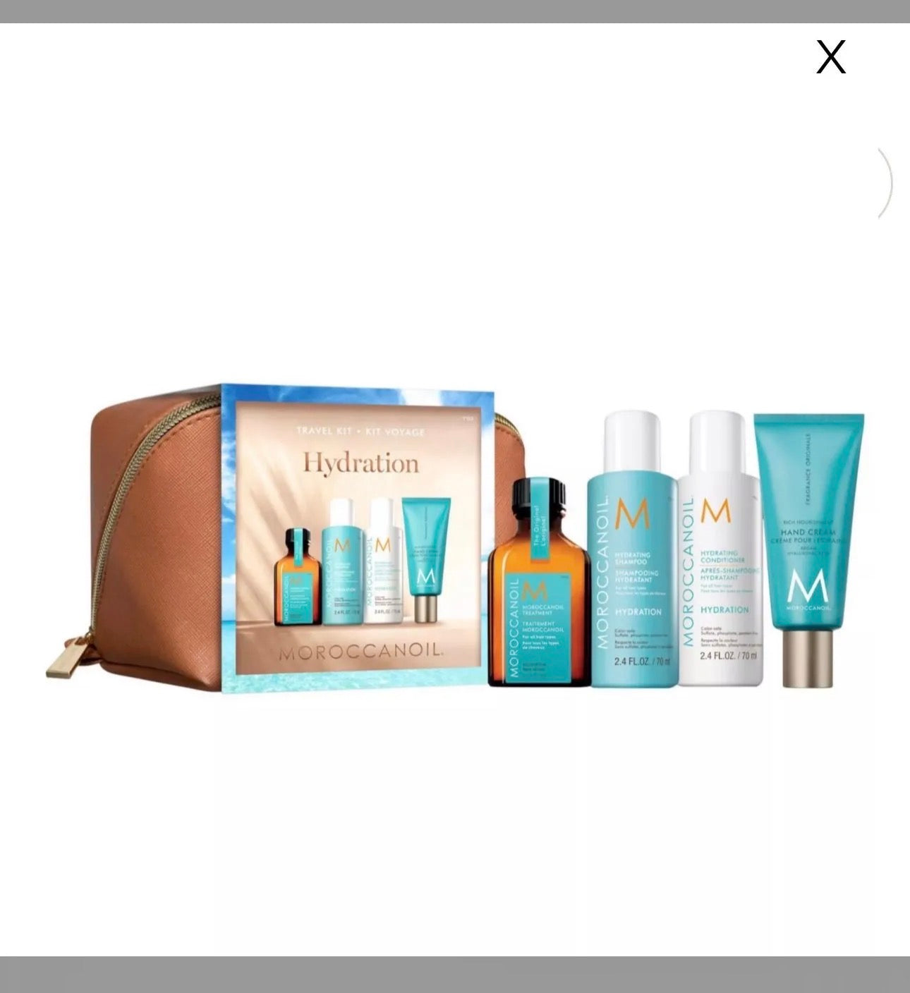 Limited Edition Moroccanoil Mini Hair Hydration Kit