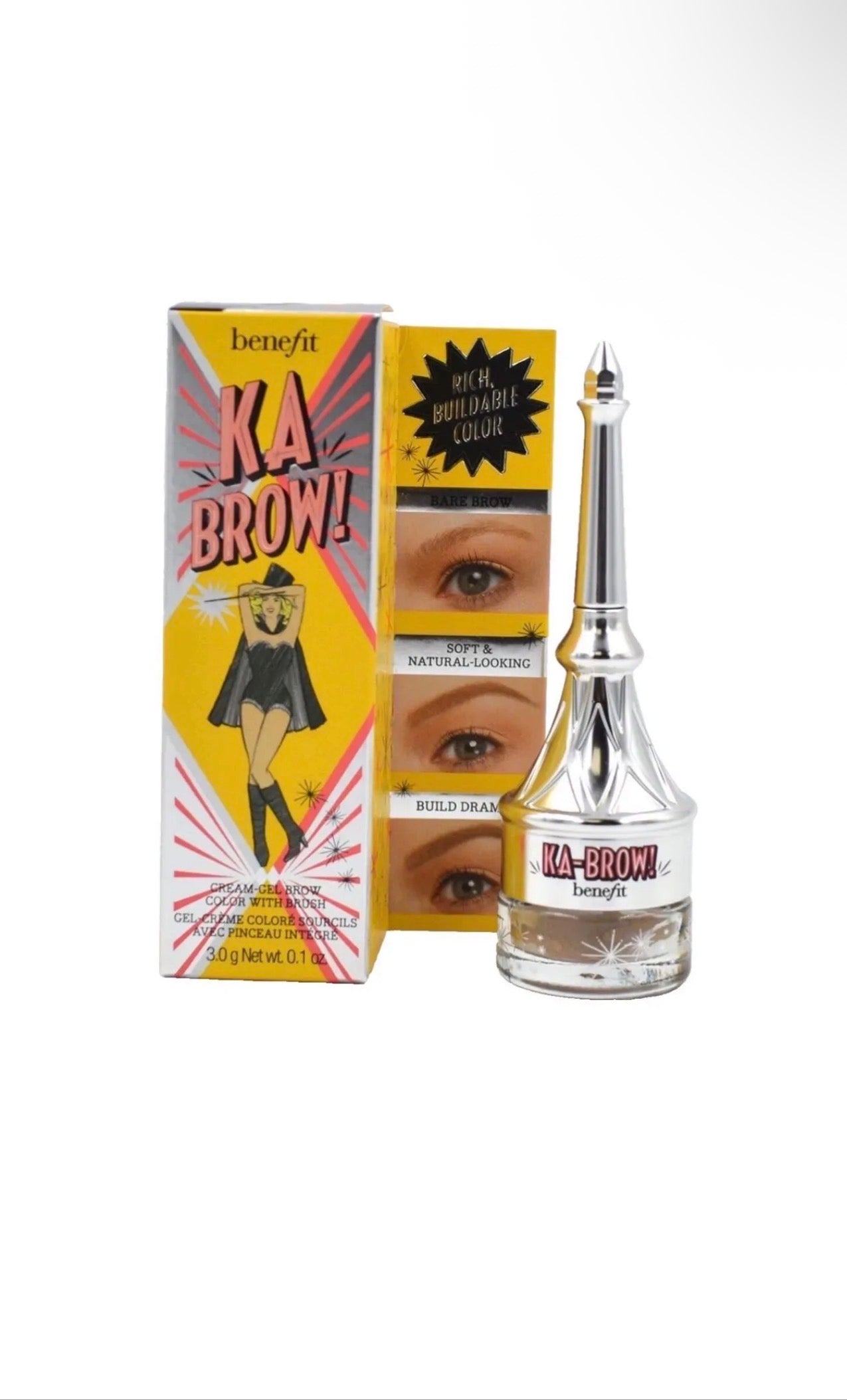 Benefit Cosmetics Gimme Brow+ Tinted Volumizing Eyebrow Gel in Shade 1