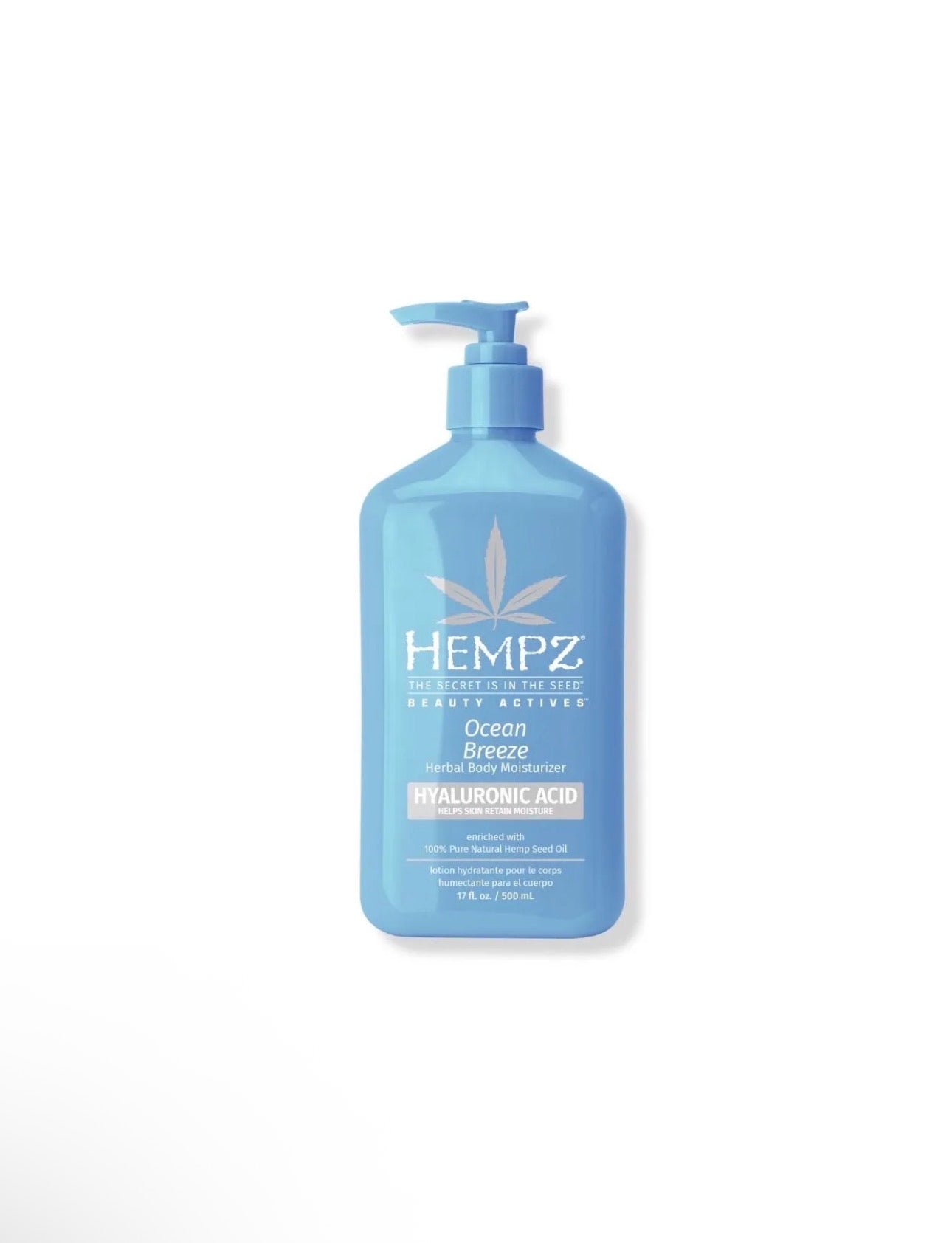 Hempz Body Lotion - Ocean Breeze Limited Edition Daily Moisturizing Cream