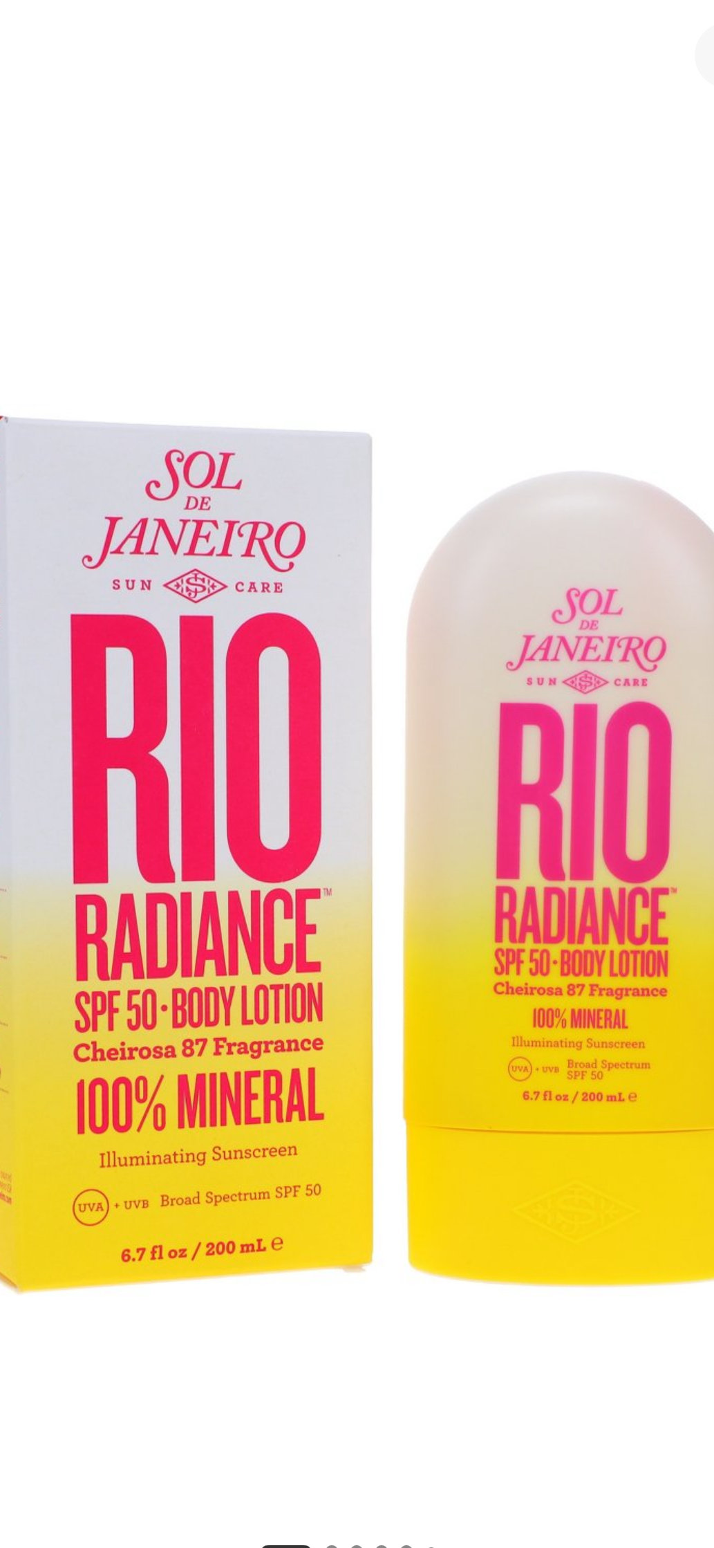 Sol De Janeiro Rio RadianceSPF 50 Body Lotion