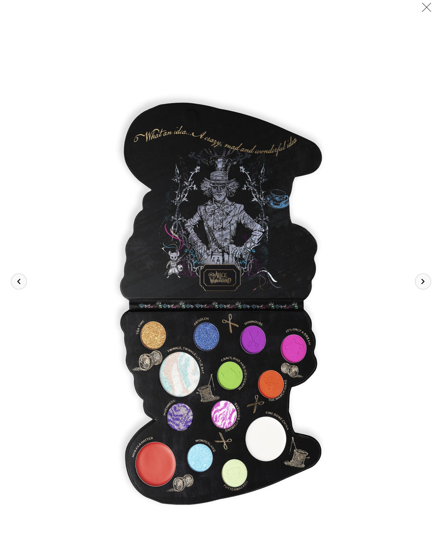 Revolution Alice in Wonderland Eyeshadow Palette
