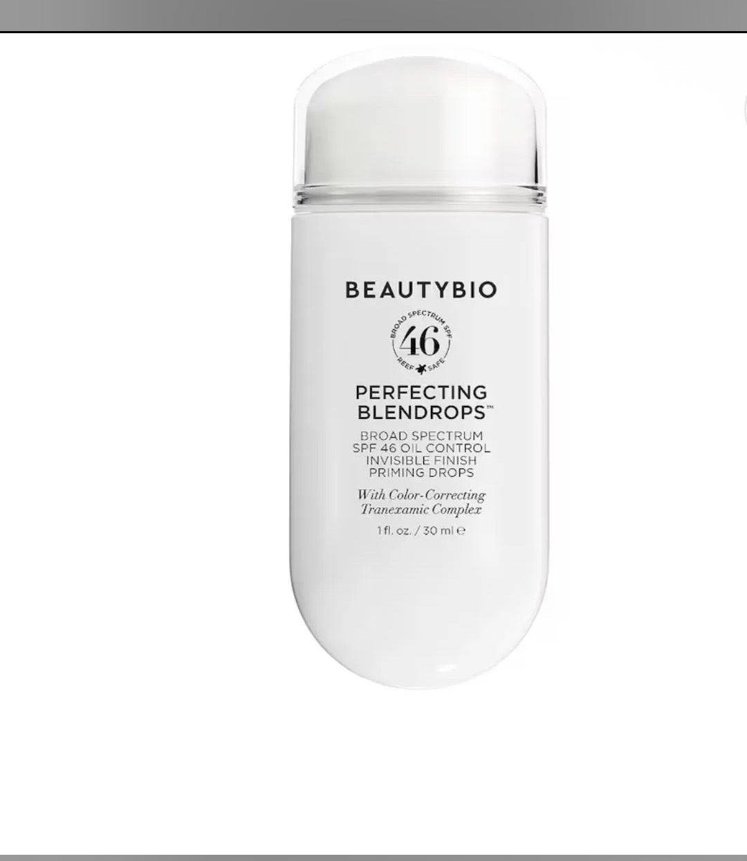 Beauty Bio Perfecting Blendrops SPF 46 Priming Drops