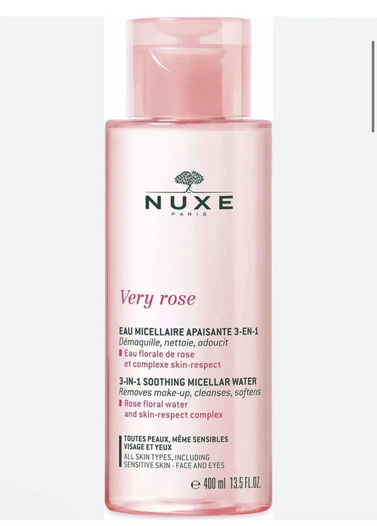Nuxe Soothing cleansing micellar water