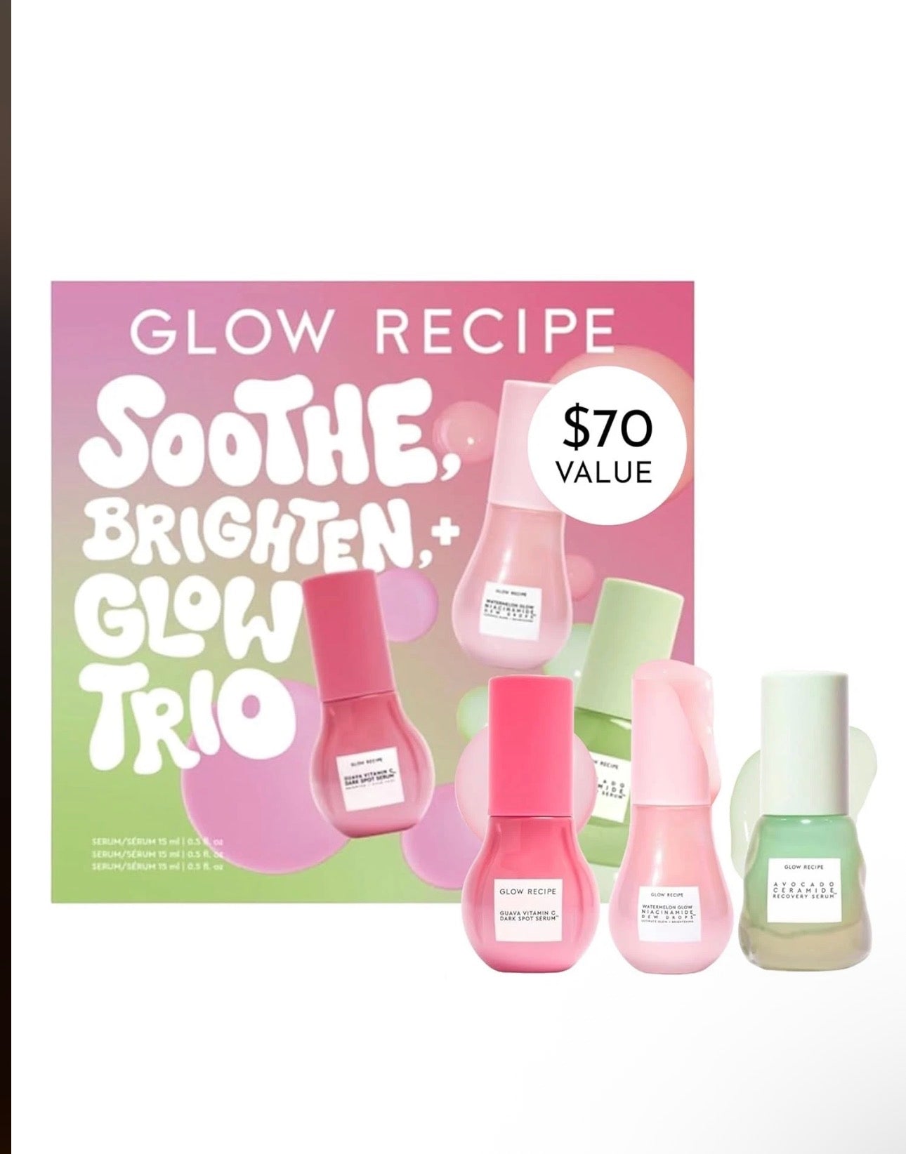 Glow Recipe Soothe, Glow & Bright Gift Set